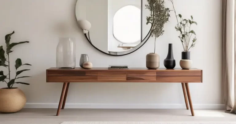 Console Table with Drawers