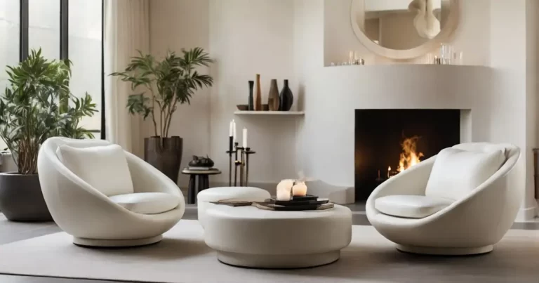 Oversized Swivel Accent Chairs